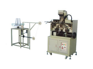 Máquina para fabricar ganchos macho hembra / ganchos corchete