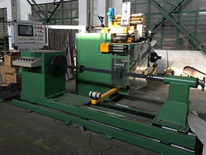 Máquina bobinadora de rollos de papel aluminio de alta tensión